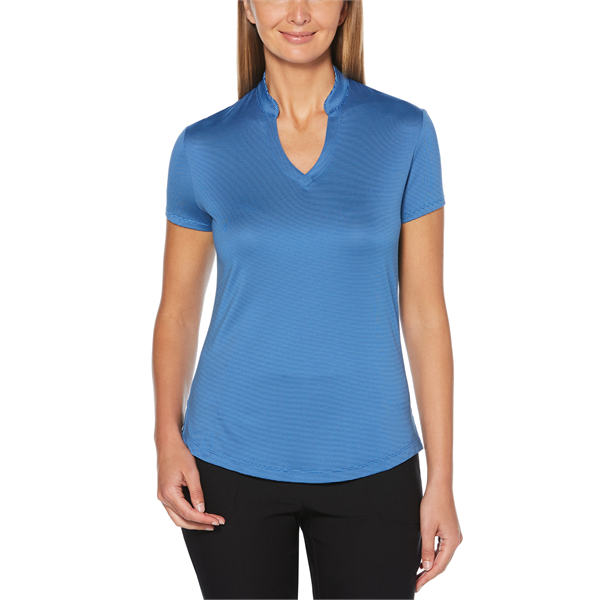 Callaway Ladies' Fine Line Stripe Polo