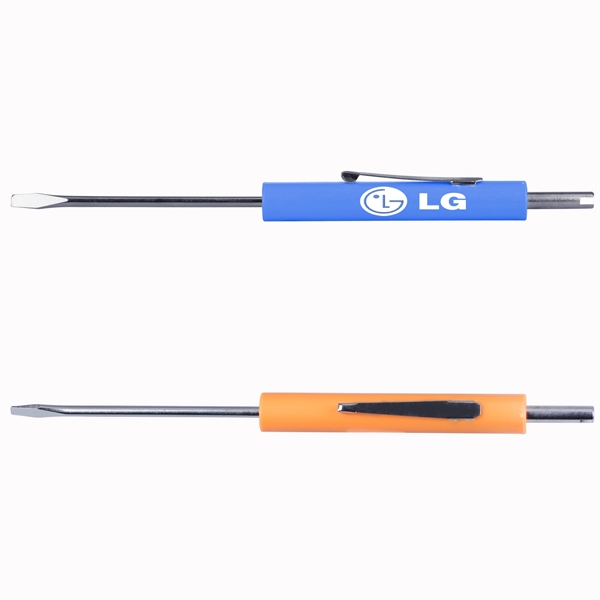 Valve Core Tool With Pen Style Screwdriver