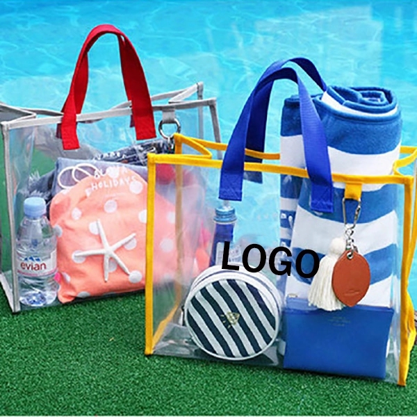Eco-friendly Clear Plastic Tote Bags