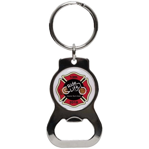 Rounded Key Chain Bottle Opener