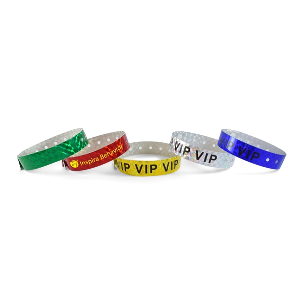 Holographic L Shape Wristbands