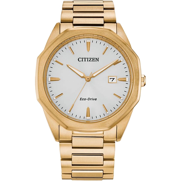 Citizen Men's Corso Eco-Drive Watch, Gold-tone