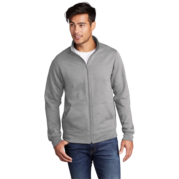 Port & Company Core Fleece Cadet Full-Zip Sweatshirt