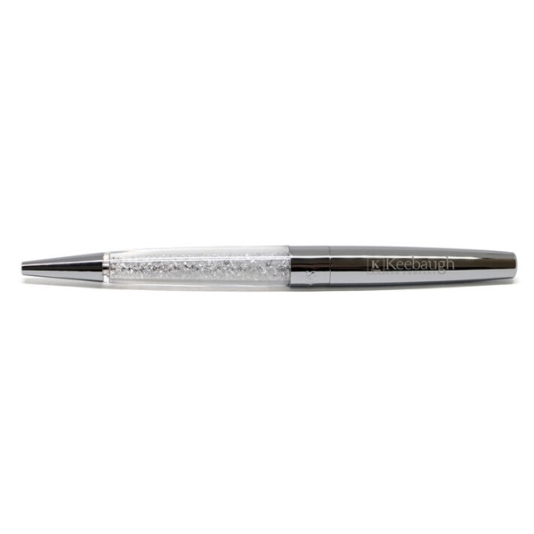 Saphino StarFlake Crystal Pen - Silver
