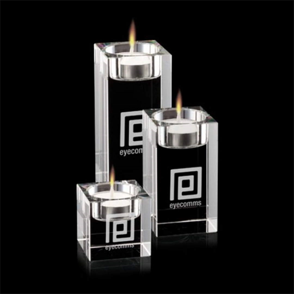 Perth Candleholder - Optical (Set of 3)