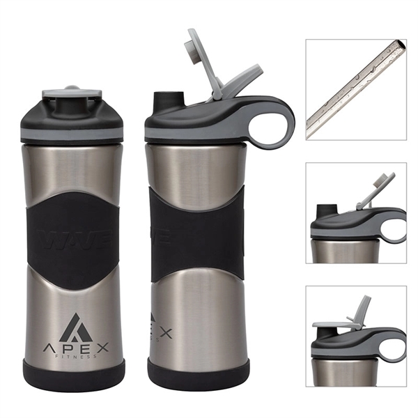 Wave® My Wave 20oz. Double Wall Stainless Steel Water Bot...