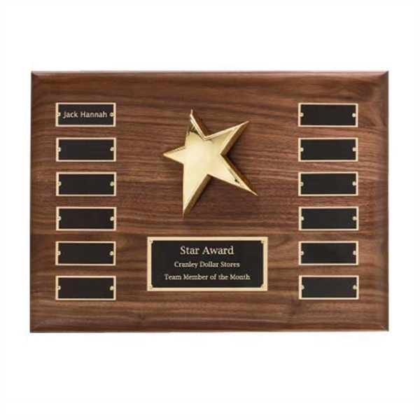 Walnut Perpetual Star