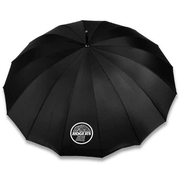 Saphino Executive Umbrella With Sheath - Black