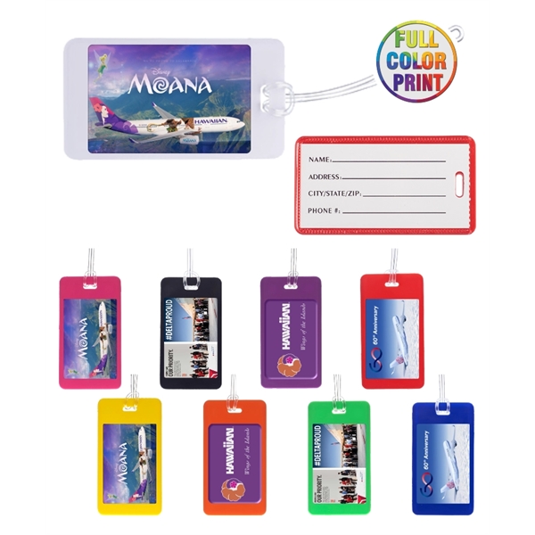 Slip In Pocket Luggage Tags