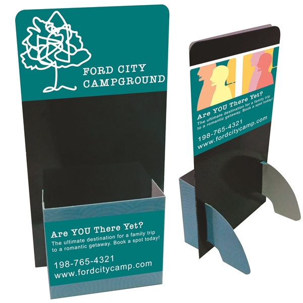 Fold Over Brochure/Card Holder
