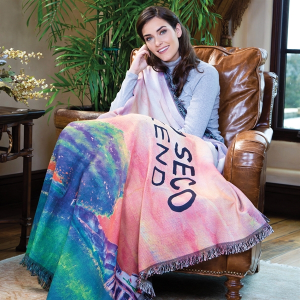 Sublimated Tapestry Throw