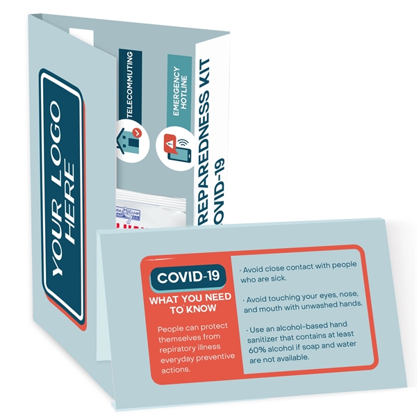 Calling Card with Sanitizer Packet