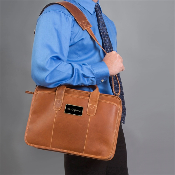 Modern Urban Design Perfect for Ambitious Men Strong Rich Brown Gallaway Leather Messenger Bag Shoulder Satchel Travel Briefcase Fits 13 15 or 17 Inch Laptop 
