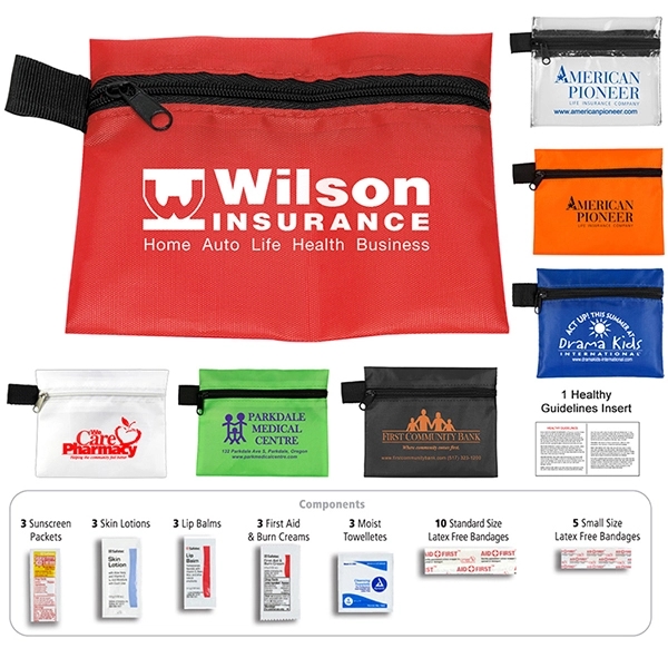 Lazy Day 31 Piece Advanced Outdoors First Aid Kit