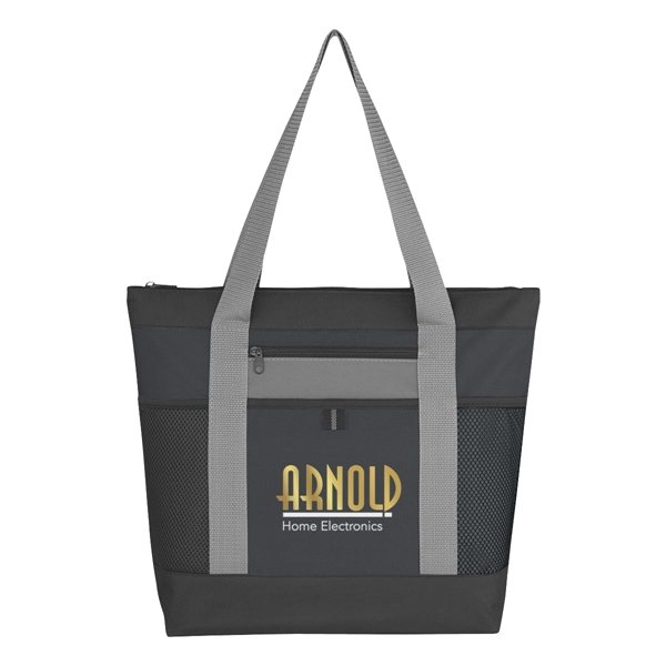 Tri-Color Tote Bag