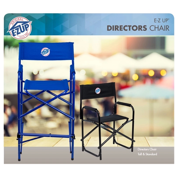 Tall Directors Chair - Fusion Print