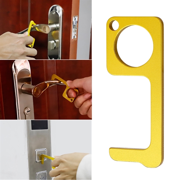 2 Pcs Portable Handheld Non Contact Clean Key Door Opener Closer Contactless Safety Door Opener Smart Key Tool Keep Hands Clean No Touch Edc Door Opener Openers Closers Business Industrial Montibello Com