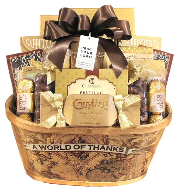 A World Of Thanks Gourmet Gift Basket