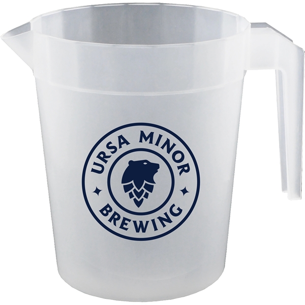 32 oz. Polypropylene Plastic Picnic Pitcher with Handle