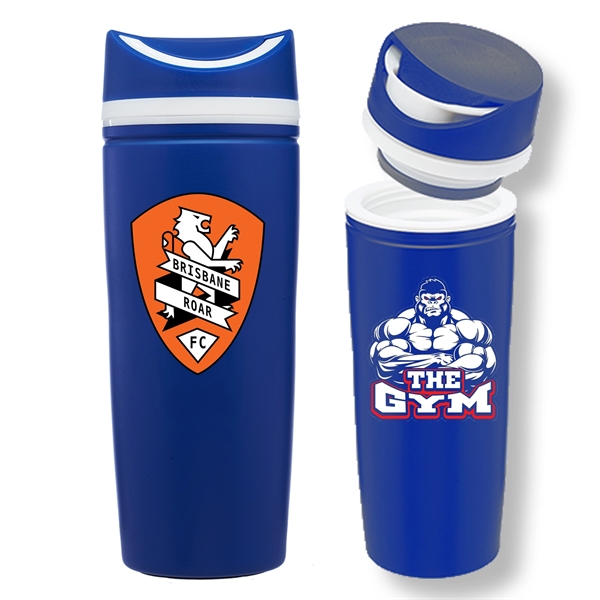 16 oz Insulated Matte Steel Tumbler w/Screw on Lid & EVA Pad