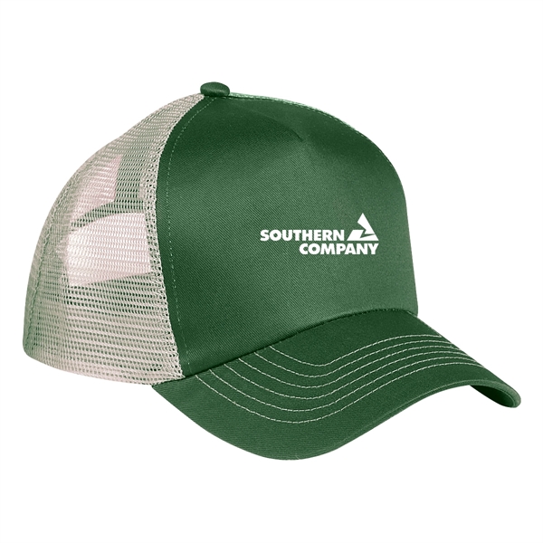 5 Panel 100% Brushed Buster Cap