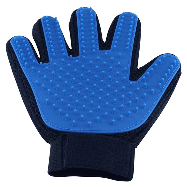 Silicone Hair Removal Pets Massage 2 In 1 PetGrooming Glove