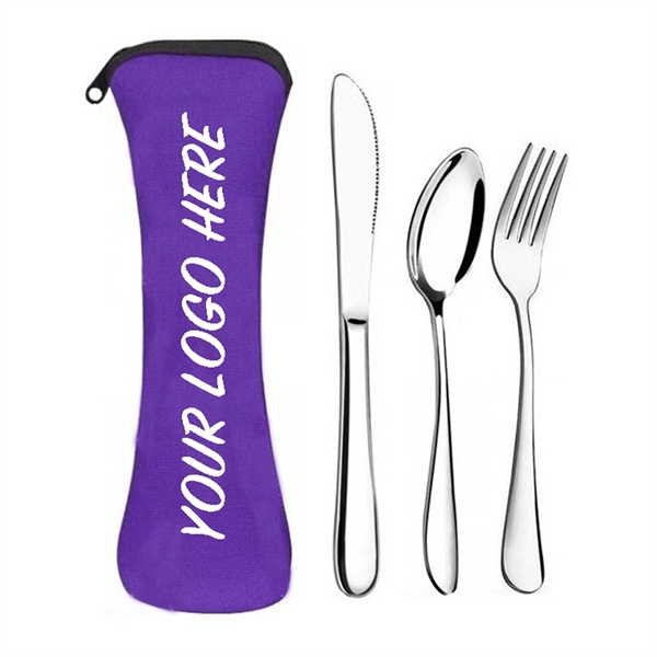 3PCS Travel Utensil Set