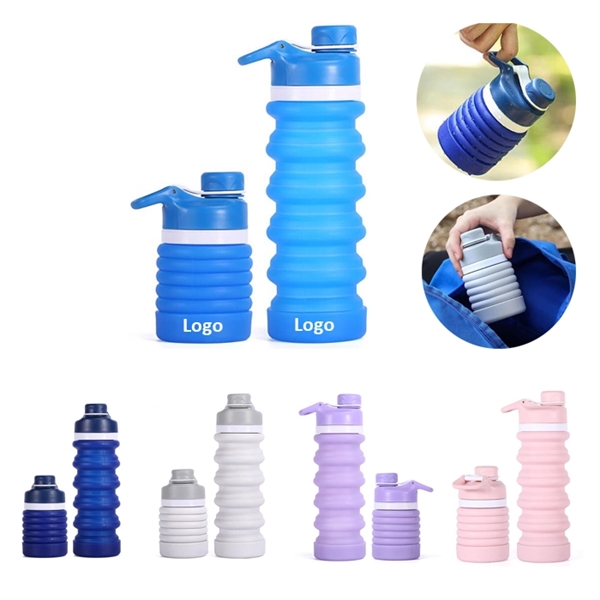 18OZ Collapsible  Water Bottle