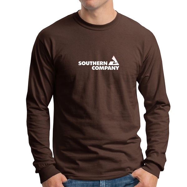 Gildan grownups cotton full arm length T-shirt