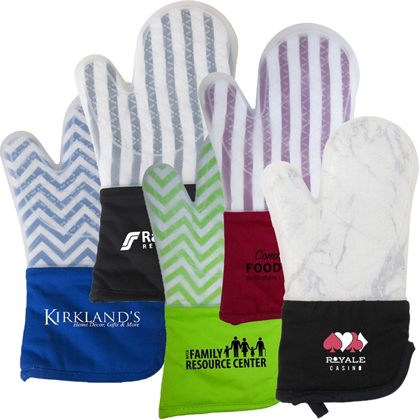 Frosted Silicone Oven Mitt