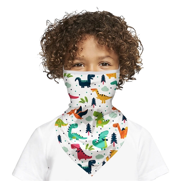 Reusable Face Bandana with Ear Loop - Kids