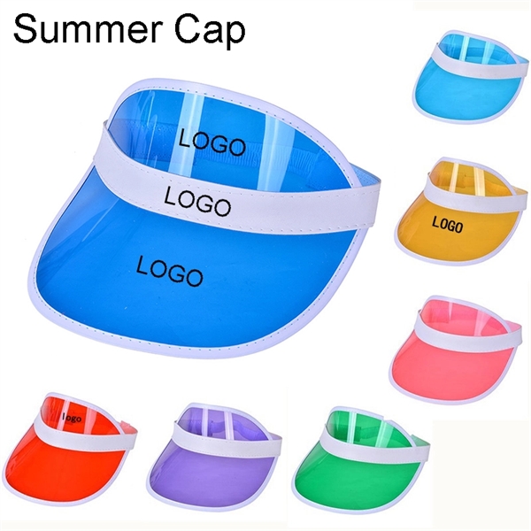 Adult Size Plastic Visor Cap