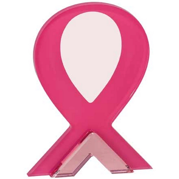 Pink Ribbon Standup Acrylic