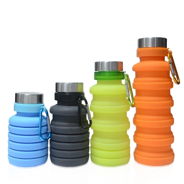 18oz Collapsible Silicone Bottle