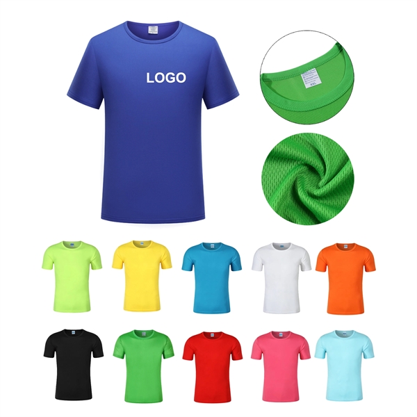 100% Dri-FIT Mesh Polyester T-Shirt