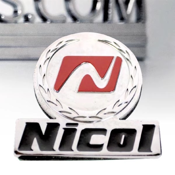 Chrome Plated Zinc Name Plates