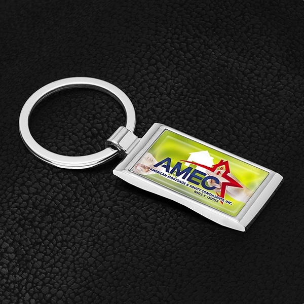 Geo D Economy Metal Keyholder with PhotoImage® Full Color