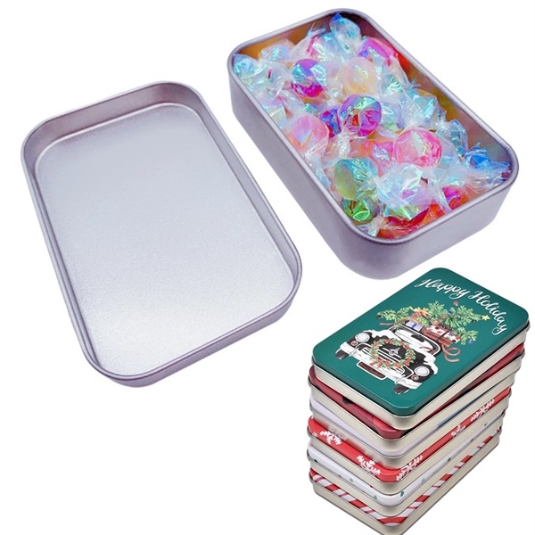 Custom Rectangle Gift Tin (Empty)