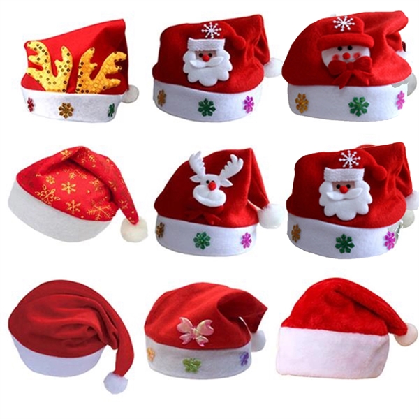 Kids Santa Christmas Hat
