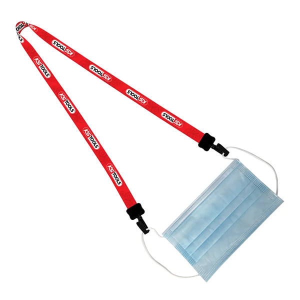 3/4" Dye-Sub Mask Keeper Pro w/ Plastic Bulldog Clips