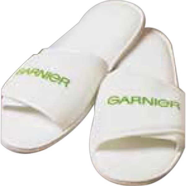 Terry Velour Adjustable Slippers