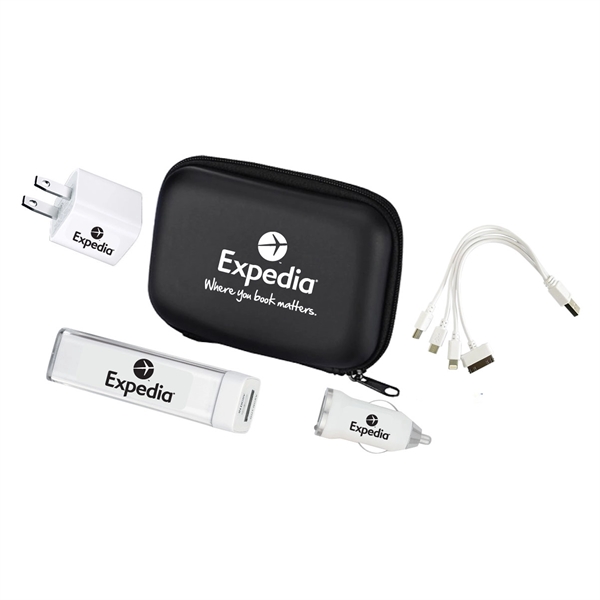 Travel Kit Power Bank Set 2200mAh