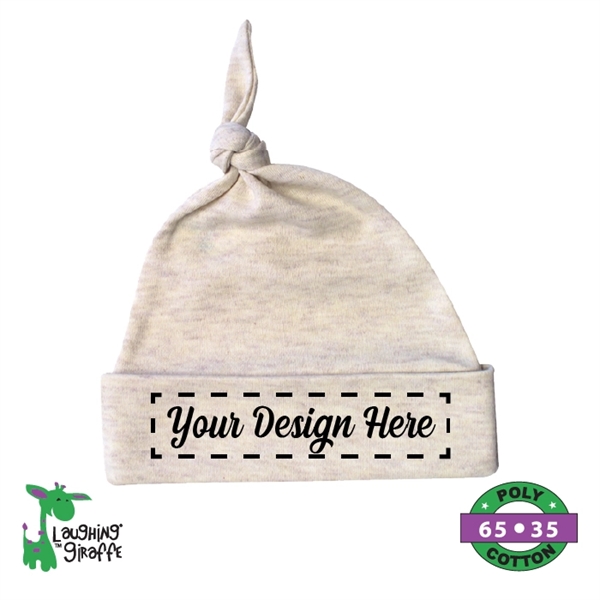 Baby Knotted Beanie Hats Poly Blend - Laughing Giraffe®
