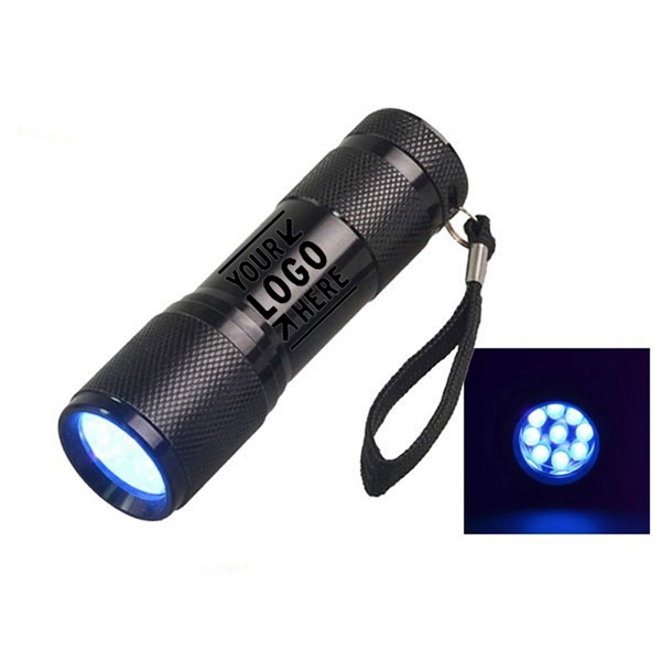 Mini Portable Black Light UV Violet Flashlight