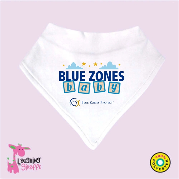 Baby Bandana Bib (Includes up to full color) 100% Poly