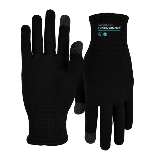 Sports Performance Runners Text Gloves