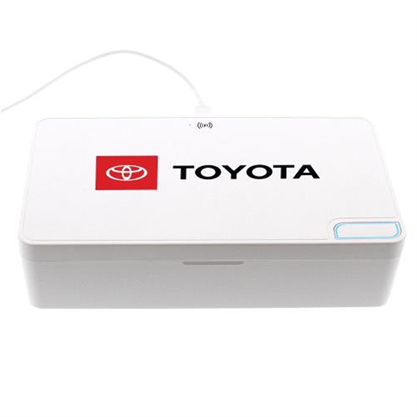 UV-C Sanitizer with Wireless Charger