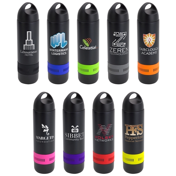 wireless speaker water bottle