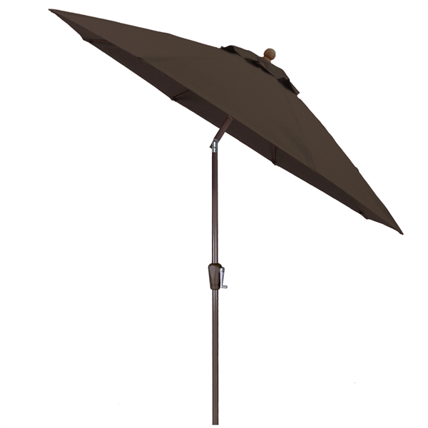US 11' Commercial 8 Panel Market Umbrella w/Auto Tilt