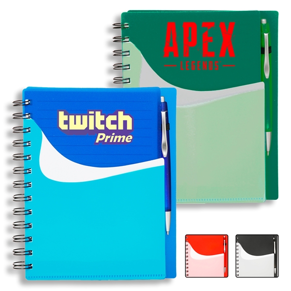 Classic Spiral Notebook w/ Custom Logo